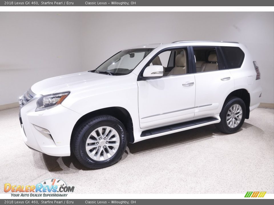 2018 Lexus GX 460 Starfire Pearl / Ecru Photo #3