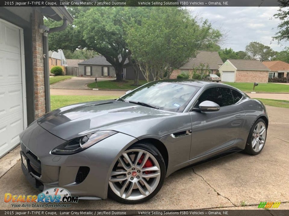 Front 3/4 View of 2015 Jaguar F-TYPE R Coupe Photo #1