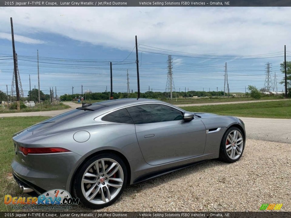 Lunar Grey Metallic 2015 Jaguar F-TYPE R Coupe Photo #5