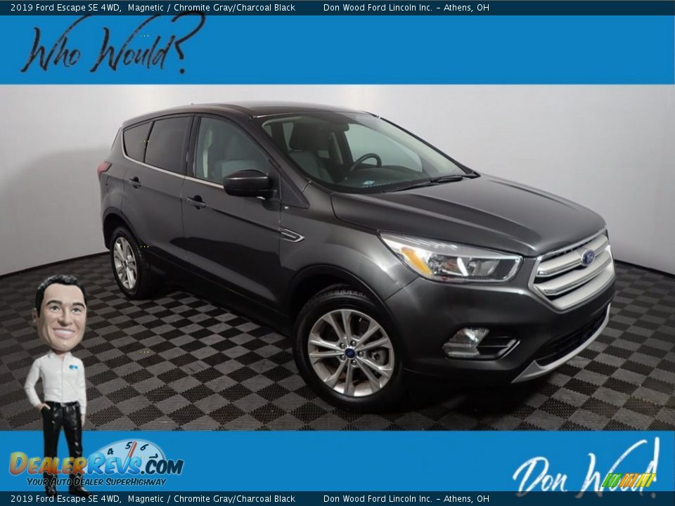 2019 Ford Escape SE 4WD Magnetic / Chromite Gray/Charcoal Black Photo #1