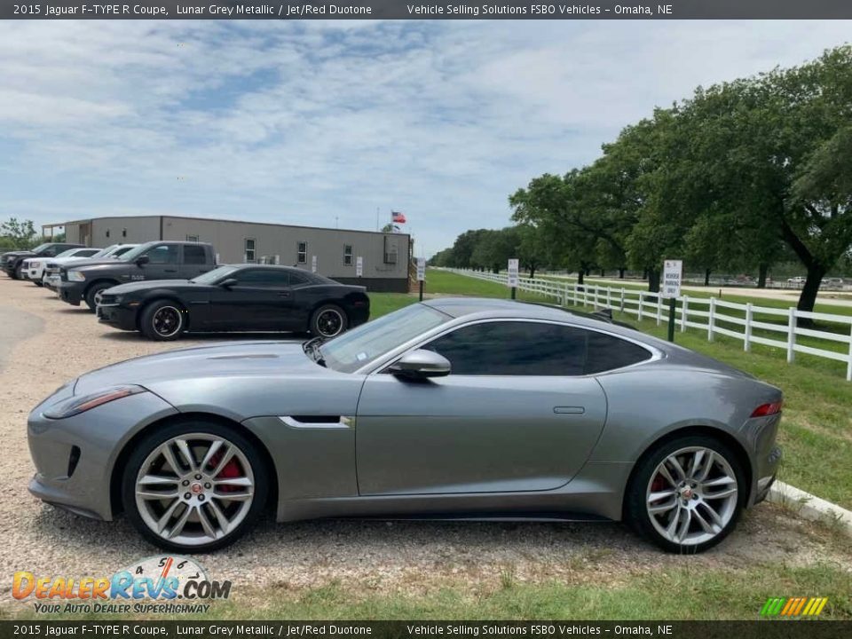 Lunar Grey Metallic 2015 Jaguar F-TYPE R Coupe Photo #10