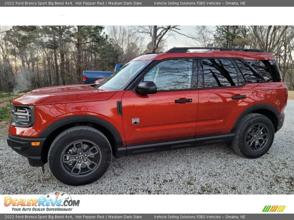 Hot Pepper Red 2022 Ford Bronco Sport Big Bend 4x4 Photo #1