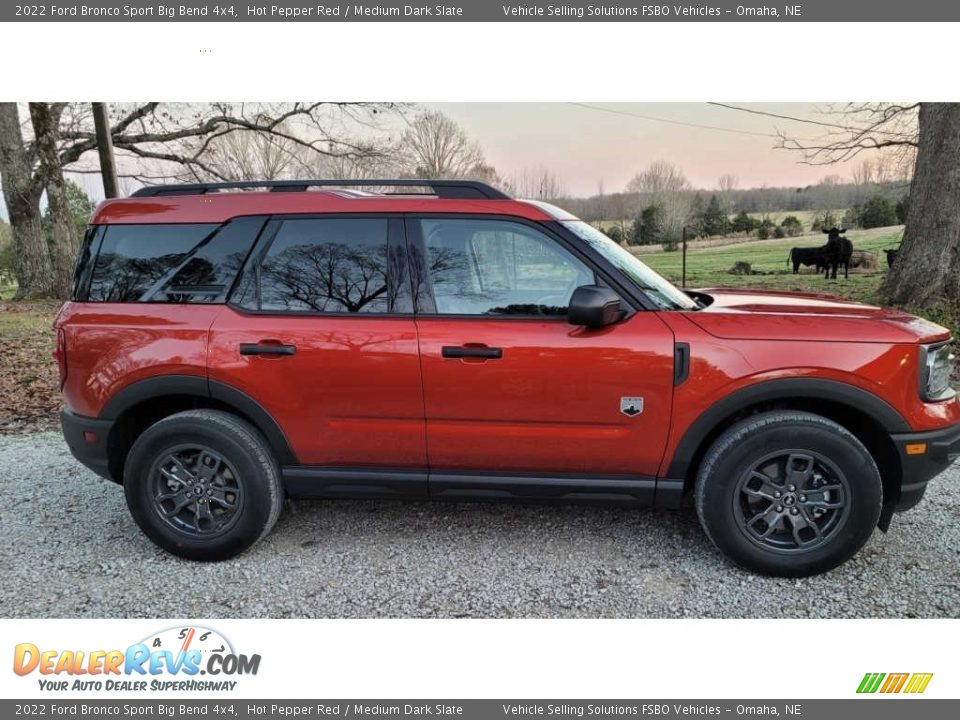Hot Pepper Red 2022 Ford Bronco Sport Big Bend 4x4 Photo #12