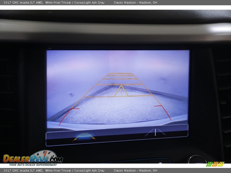 2017 GMC Acadia SLT AWD White Frost Tricoat / Cocoa/Light Ash Gray Photo #13