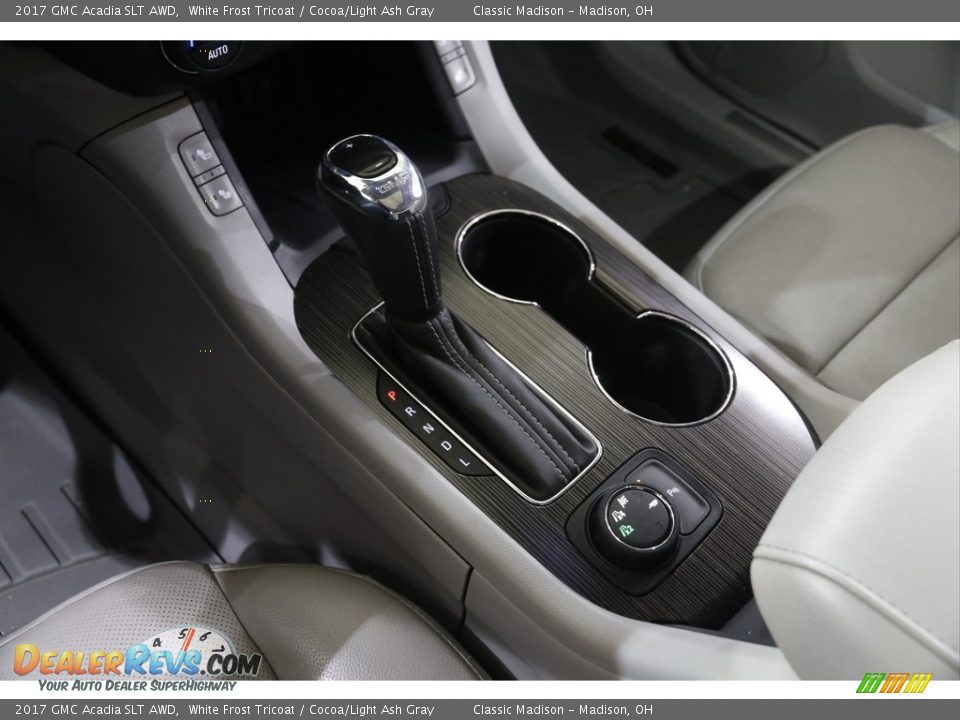 2017 GMC Acadia SLT AWD White Frost Tricoat / Cocoa/Light Ash Gray Photo #14