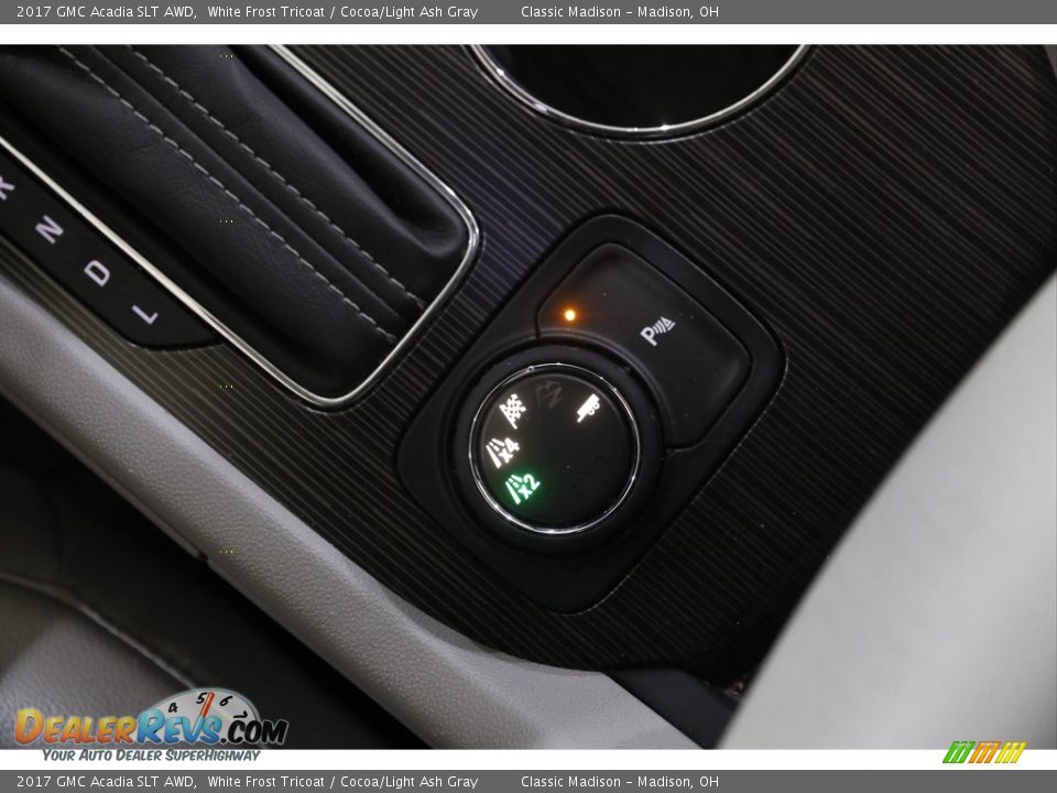 2017 GMC Acadia SLT AWD White Frost Tricoat / Cocoa/Light Ash Gray Photo #15