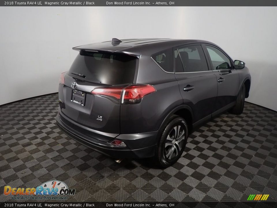 2018 Toyota RAV4 LE Magnetic Gray Metallic / Black Photo #17