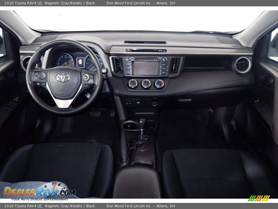 2018 Toyota RAV4 LE Magnetic Gray Metallic / Black Photo #24