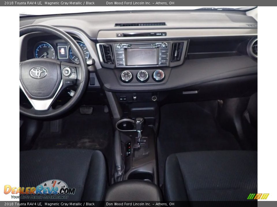 2018 Toyota RAV4 LE Magnetic Gray Metallic / Black Photo #25