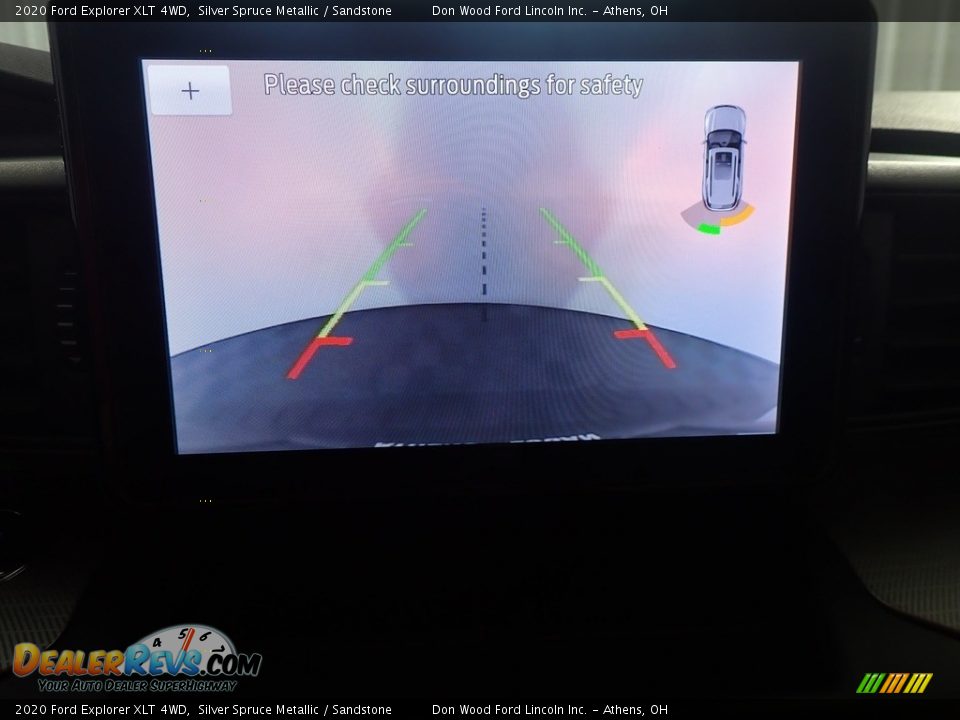 2020 Ford Explorer XLT 4WD Silver Spruce Metallic / Sandstone Photo #2