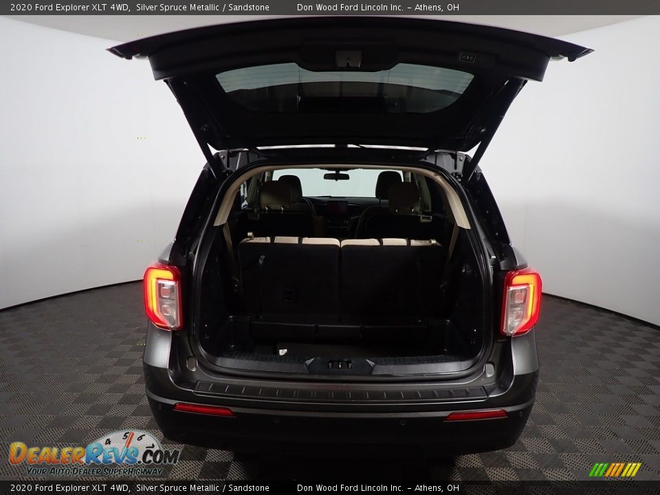 2020 Ford Explorer XLT 4WD Silver Spruce Metallic / Sandstone Photo #14