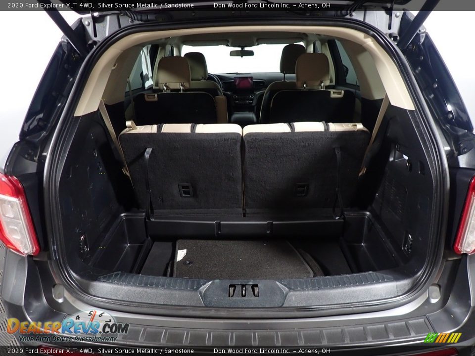 2020 Ford Explorer XLT 4WD Silver Spruce Metallic / Sandstone Photo #16