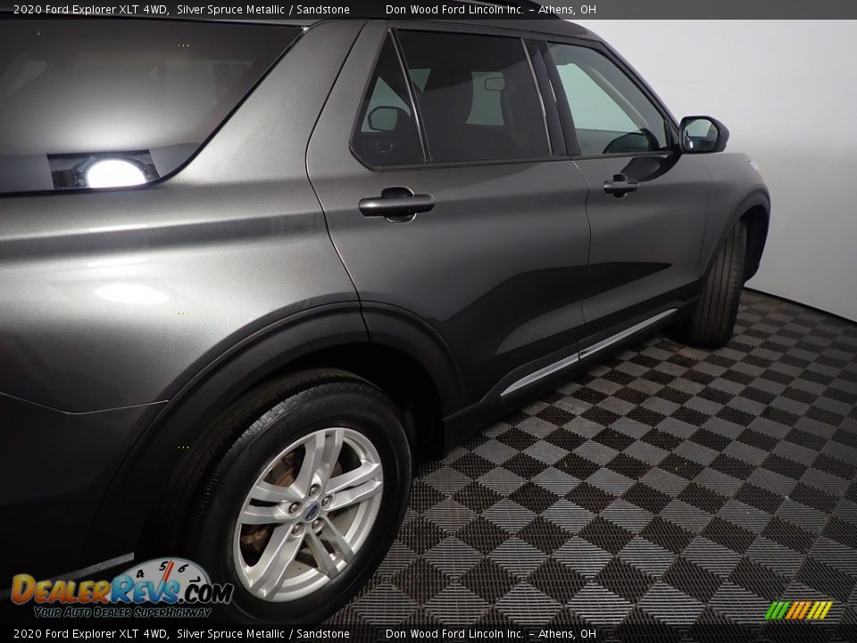 2020 Ford Explorer XLT 4WD Silver Spruce Metallic / Sandstone Photo #20