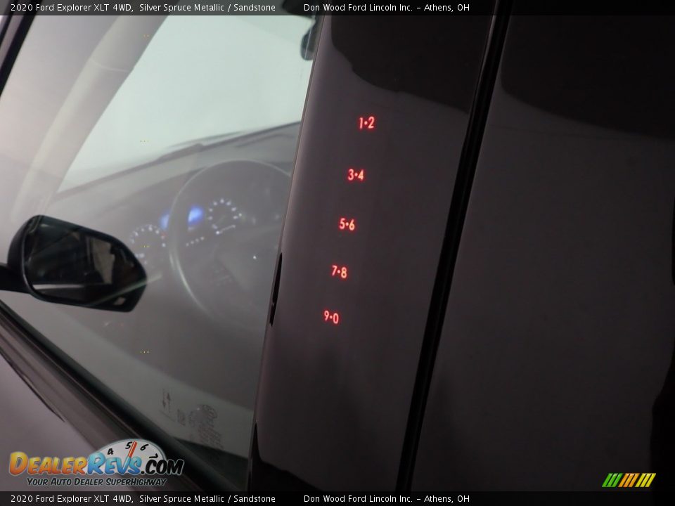 2020 Ford Explorer XLT 4WD Silver Spruce Metallic / Sandstone Photo #21