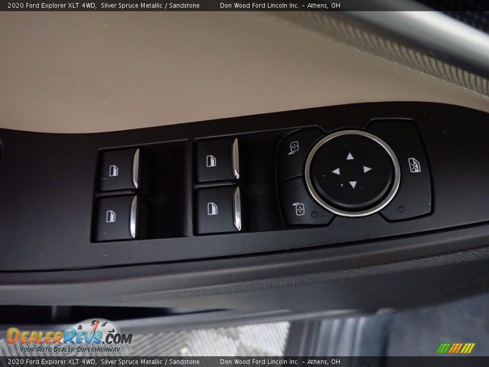 2020 Ford Explorer XLT 4WD Silver Spruce Metallic / Sandstone Photo #23