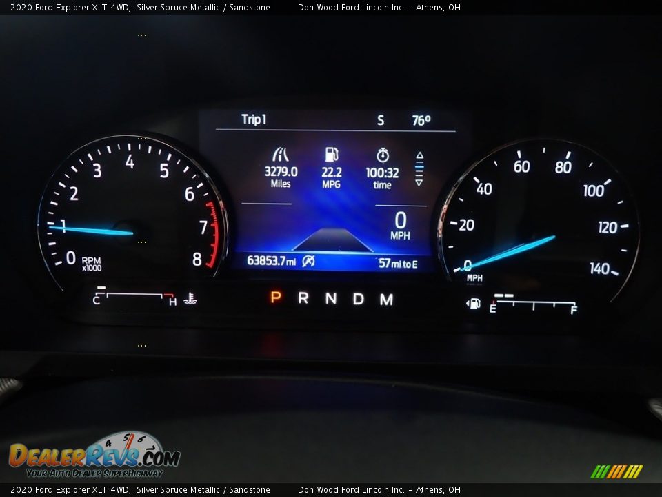 2020 Ford Explorer XLT 4WD Silver Spruce Metallic / Sandstone Photo #30