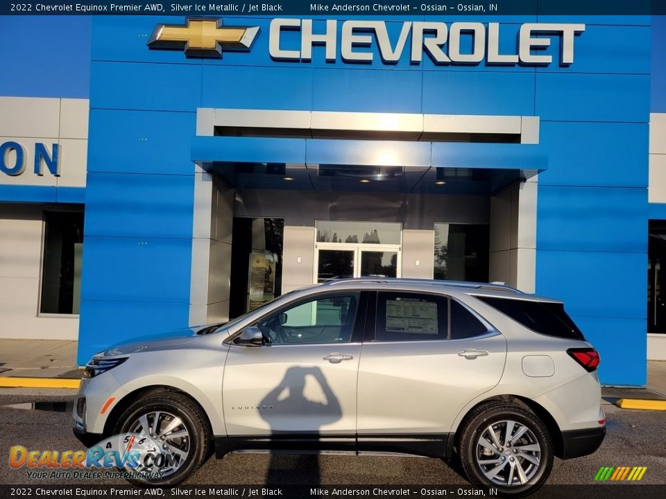 2022 Chevrolet Equinox Premier AWD Silver Ice Metallic / Jet Black Photo #1