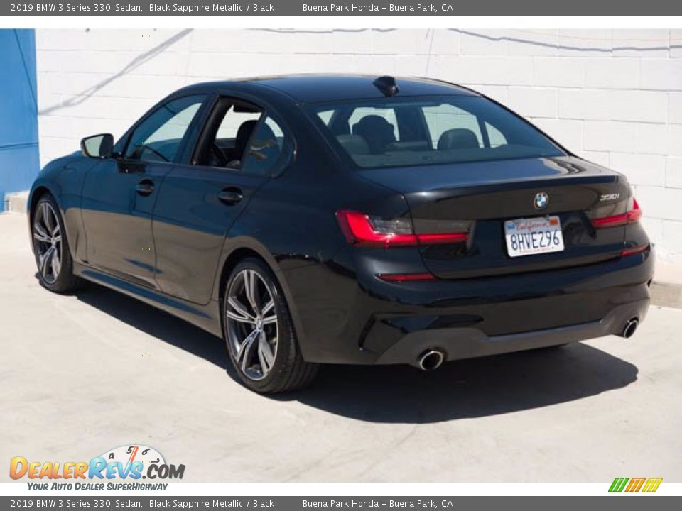 2019 BMW 3 Series 330i Sedan Black Sapphire Metallic / Black Photo #2