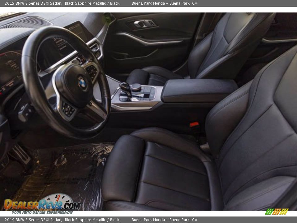 2019 BMW 3 Series 330i Sedan Black Sapphire Metallic / Black Photo #3