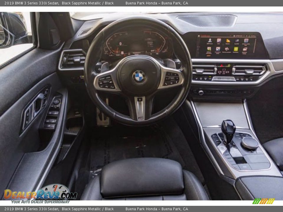 2019 BMW 3 Series 330i Sedan Black Sapphire Metallic / Black Photo #5