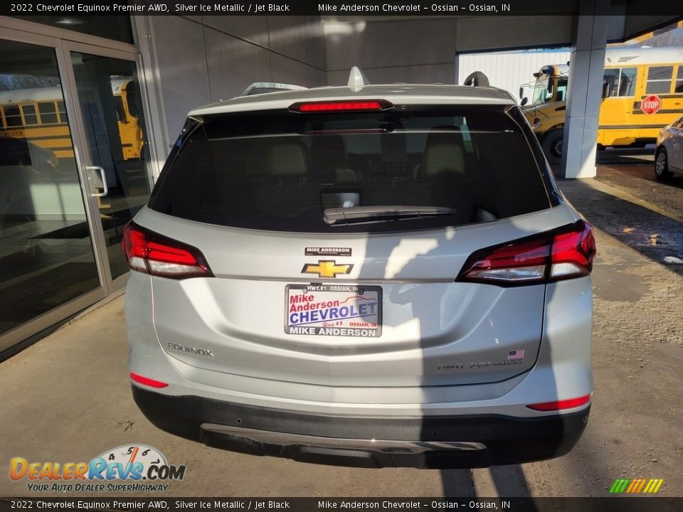 2022 Chevrolet Equinox Premier AWD Silver Ice Metallic / Jet Black Photo #5