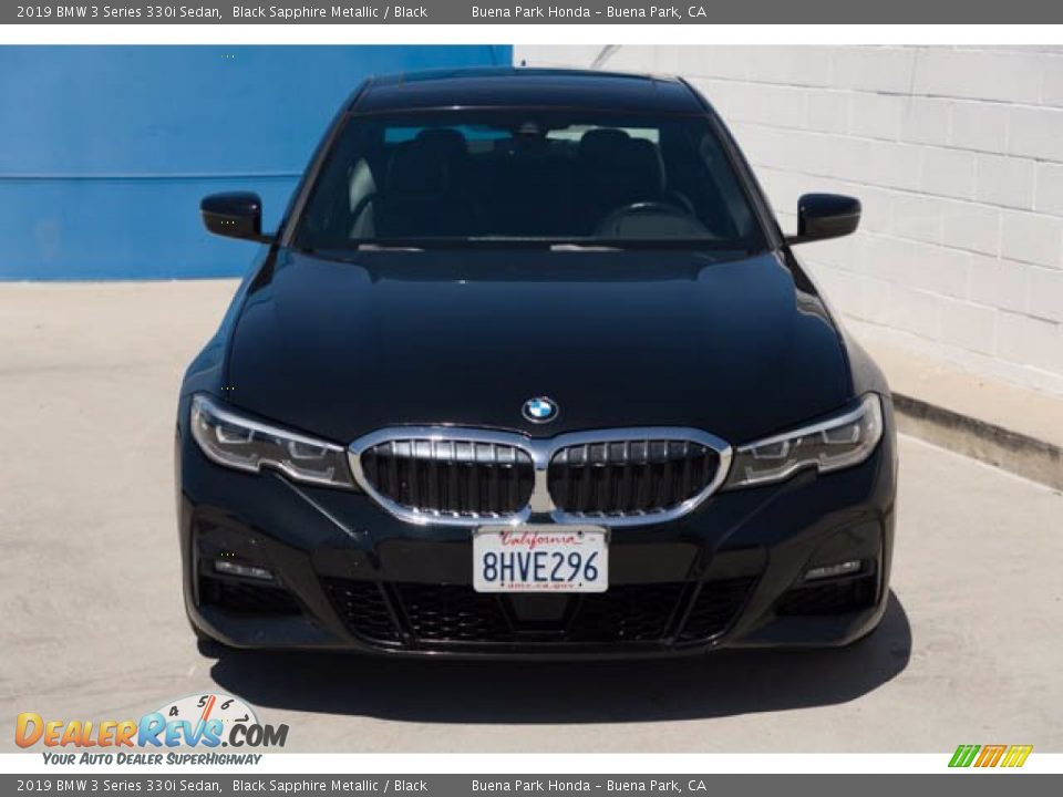 2019 BMW 3 Series 330i Sedan Black Sapphire Metallic / Black Photo #7