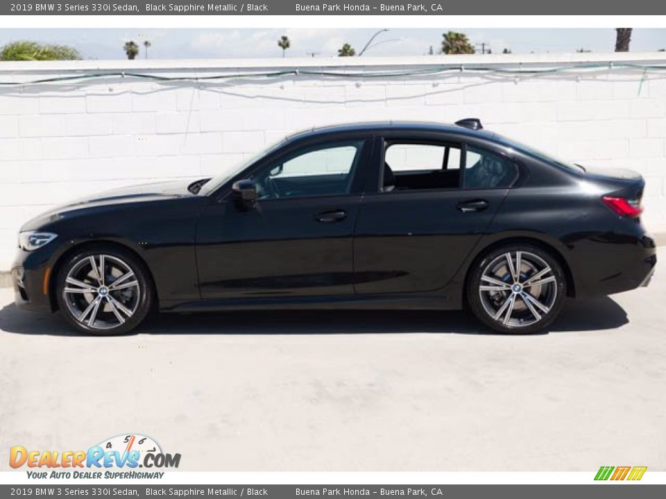 2019 BMW 3 Series 330i Sedan Black Sapphire Metallic / Black Photo #8