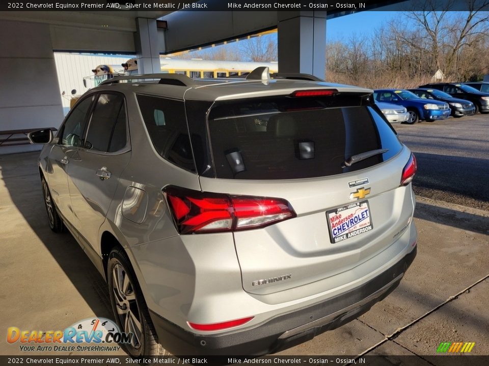 2022 Chevrolet Equinox Premier AWD Silver Ice Metallic / Jet Black Photo #9