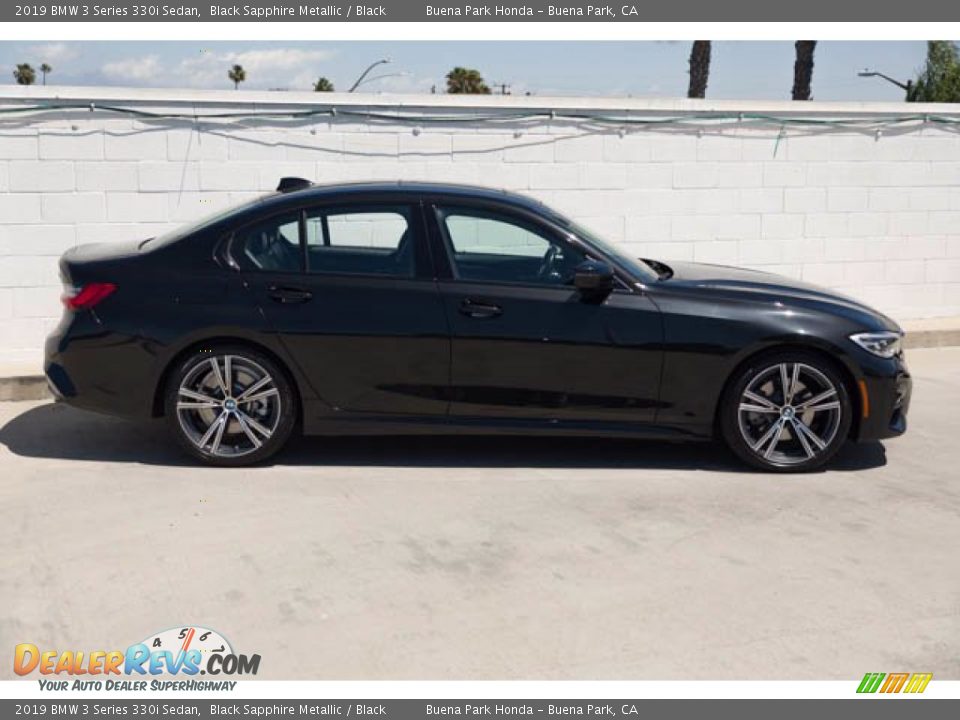 2019 BMW 3 Series 330i Sedan Black Sapphire Metallic / Black Photo #12