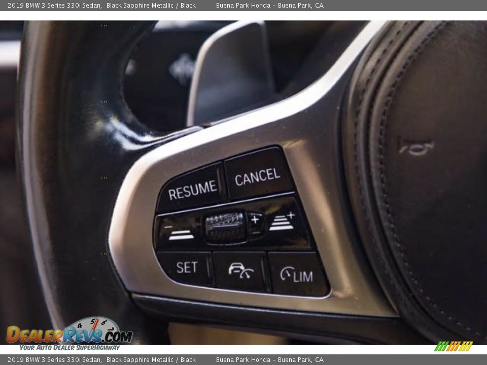 2019 BMW 3 Series 330i Sedan Black Sapphire Metallic / Black Photo #14