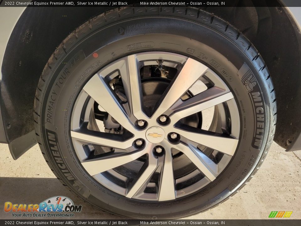 2022 Chevrolet Equinox Premier AWD Silver Ice Metallic / Jet Black Photo #15