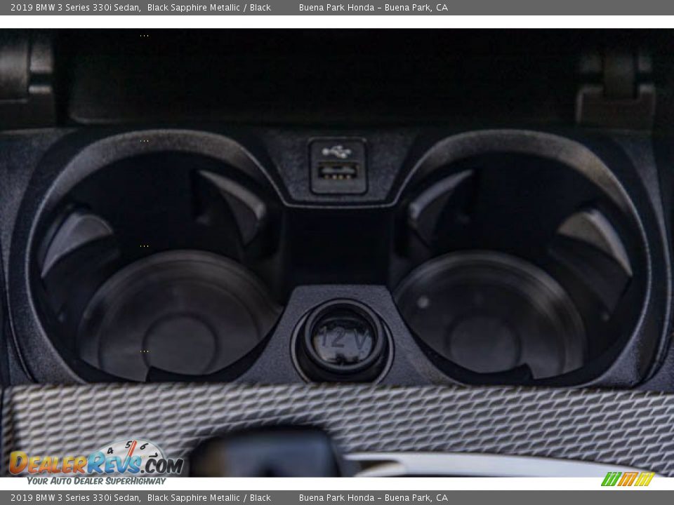 2019 BMW 3 Series 330i Sedan Black Sapphire Metallic / Black Photo #16