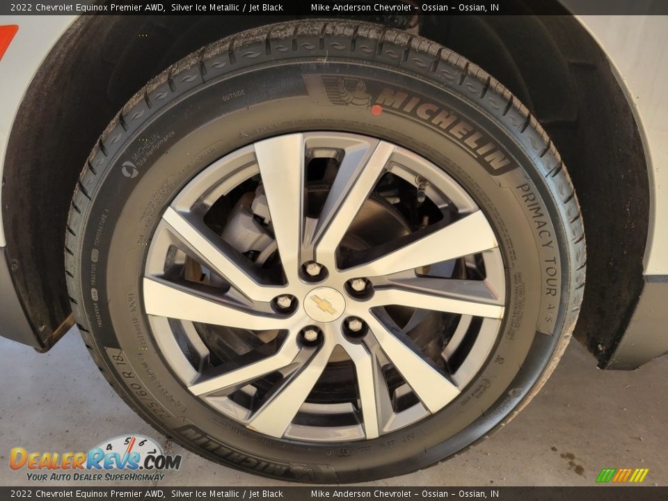 2022 Chevrolet Equinox Premier AWD Silver Ice Metallic / Jet Black Photo #16