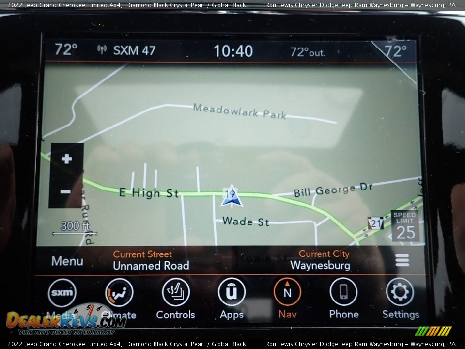 2022 Jeep Grand Cherokee Limited 4x4 Diamond Black Crystal Pearl / Global Black Photo #18