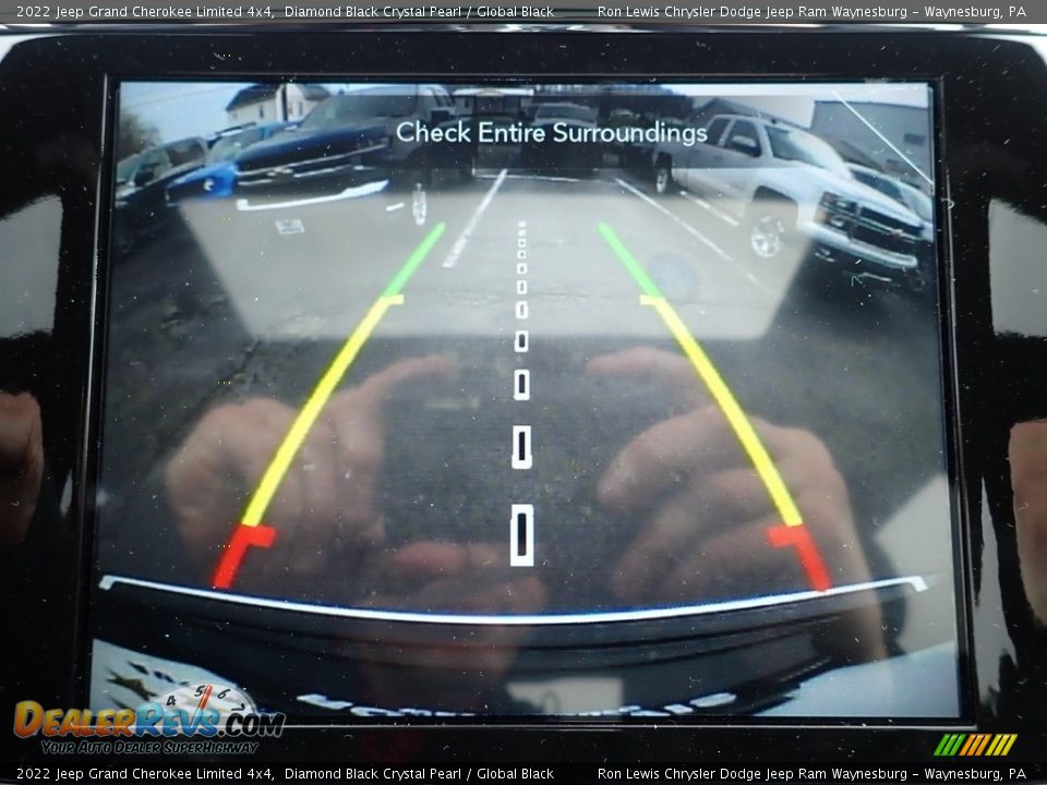 2022 Jeep Grand Cherokee Limited 4x4 Diamond Black Crystal Pearl / Global Black Photo #19