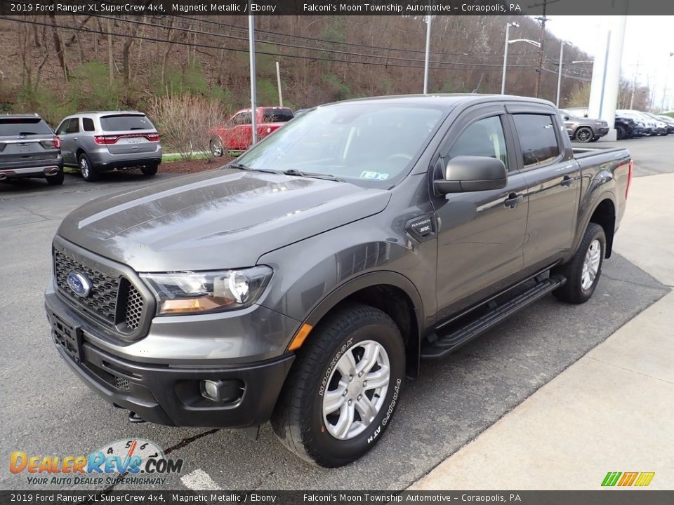 2019 Ford Ranger XL SuperCrew 4x4 Magnetic Metallic / Ebony Photo #6