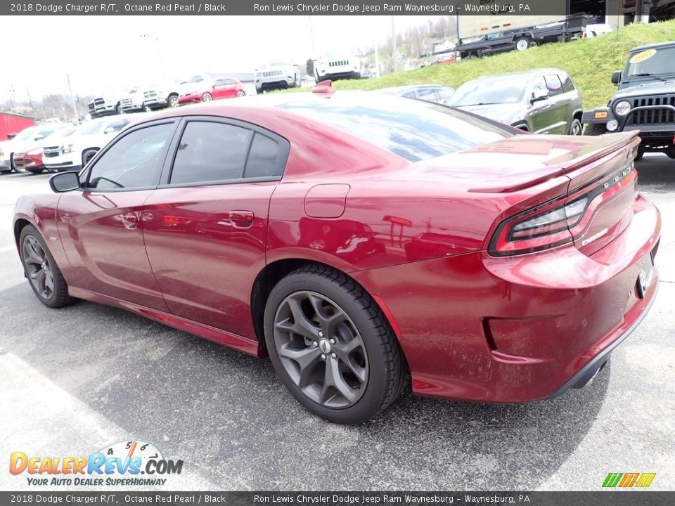 2018 Dodge Charger R/T Octane Red Pearl / Black Photo #3
