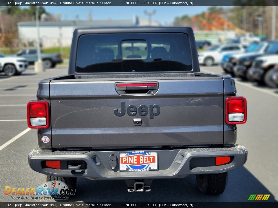 2022 Jeep Gladiator Sport 4x4 Granite Crystal Metallic / Black Photo #7