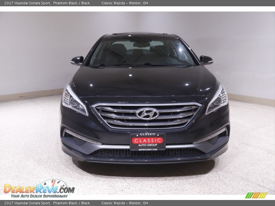 2017 Hyundai Sonata Sport Phantom Black / Black Photo #2