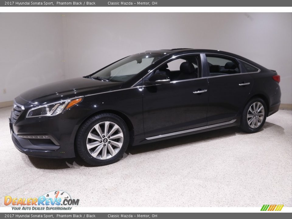 2017 Hyundai Sonata Sport Phantom Black / Black Photo #3