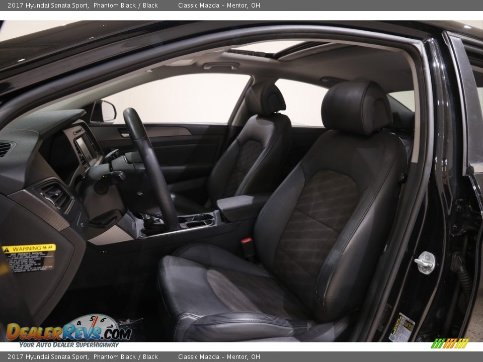 2017 Hyundai Sonata Sport Phantom Black / Black Photo #5