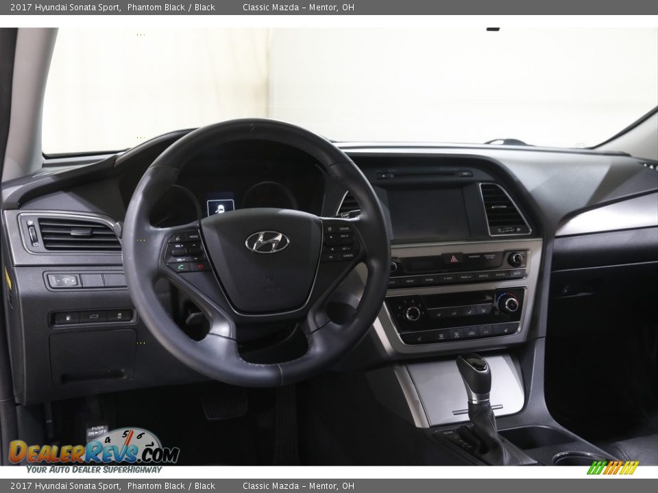 2017 Hyundai Sonata Sport Phantom Black / Black Photo #6