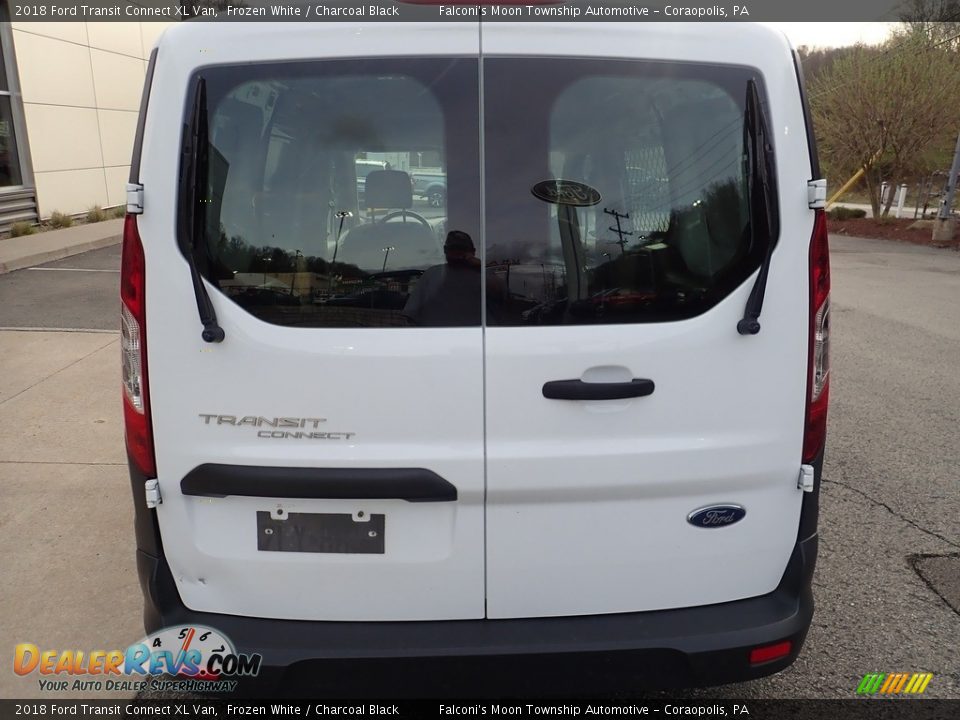 2018 Ford Transit Connect XL Van Frozen White / Charcoal Black Photo #3