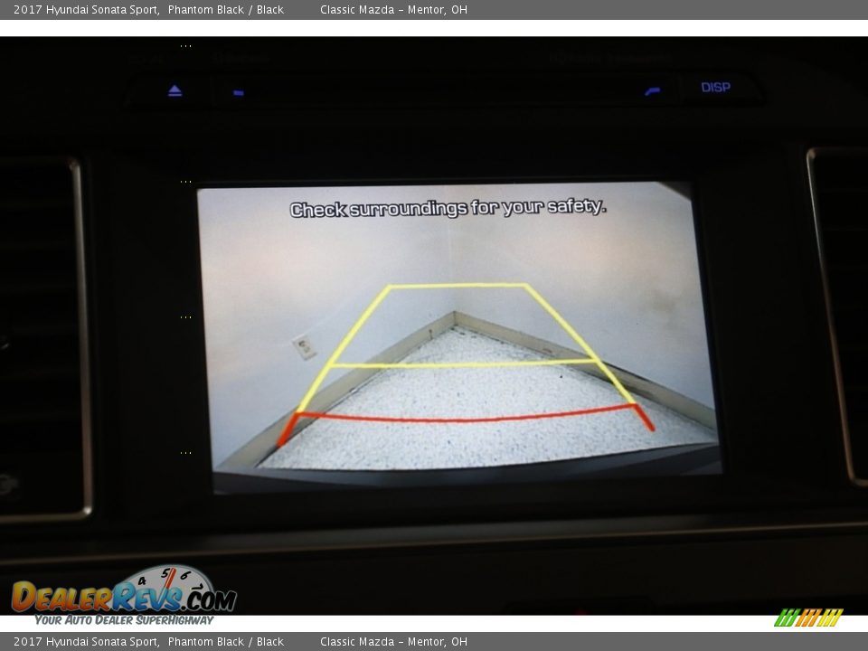 2017 Hyundai Sonata Sport Phantom Black / Black Photo #11