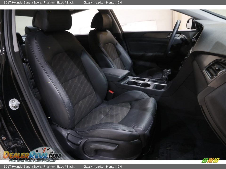 2017 Hyundai Sonata Sport Phantom Black / Black Photo #14