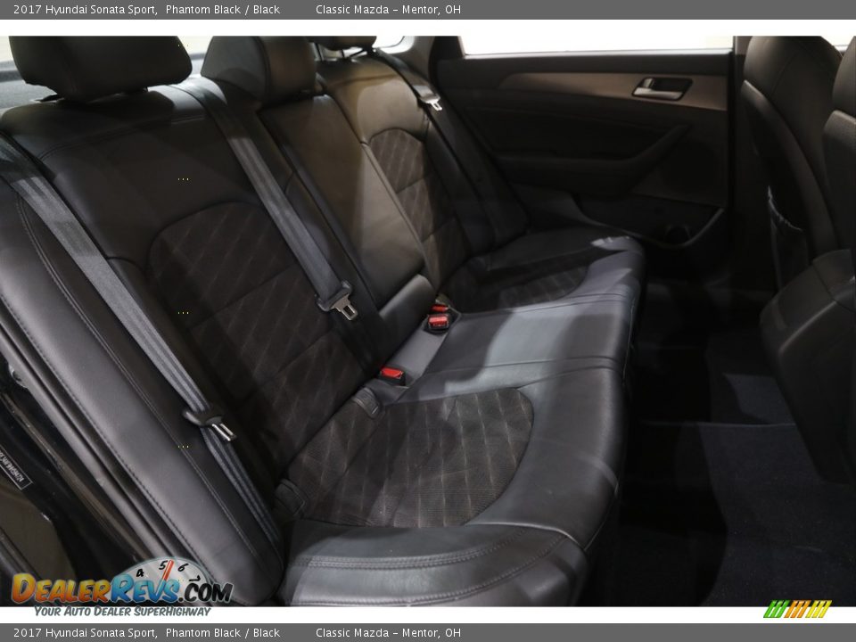 2017 Hyundai Sonata Sport Phantom Black / Black Photo #15