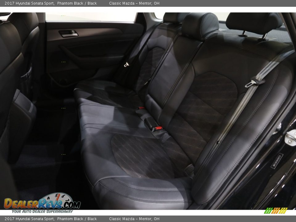 2017 Hyundai Sonata Sport Phantom Black / Black Photo #16