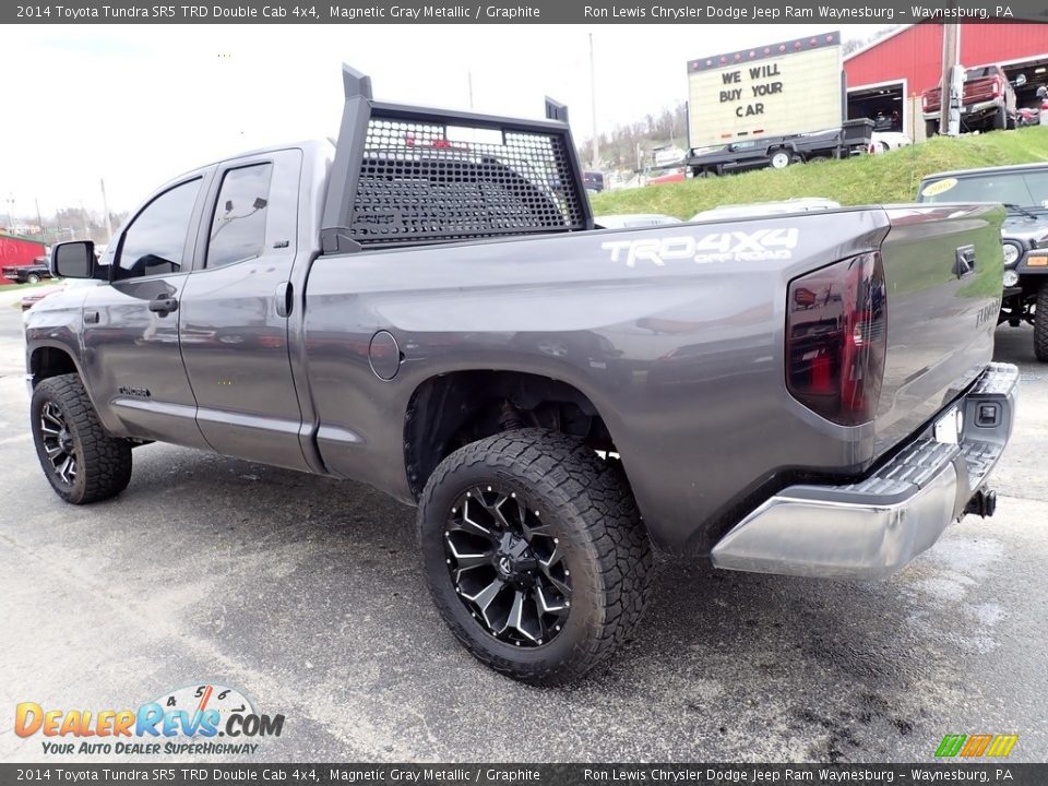 2014 Toyota Tundra SR5 TRD Double Cab 4x4 Magnetic Gray Metallic / Graphite Photo #3