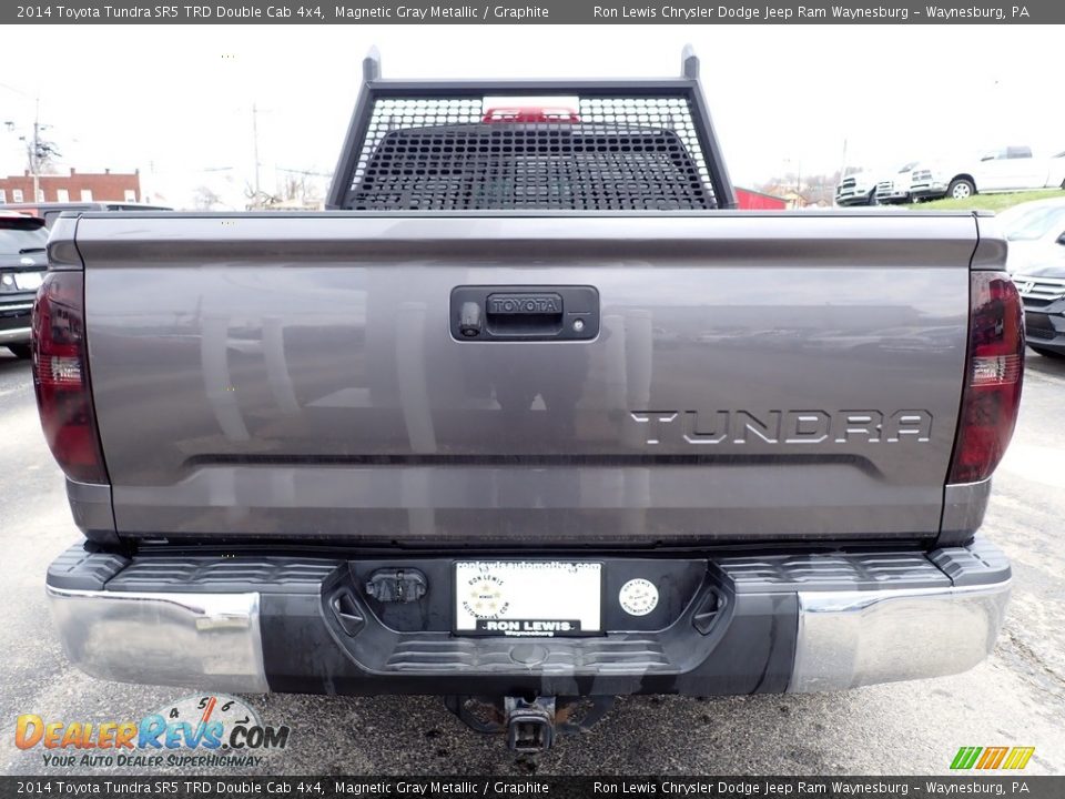 2014 Toyota Tundra SR5 TRD Double Cab 4x4 Magnetic Gray Metallic / Graphite Photo #4