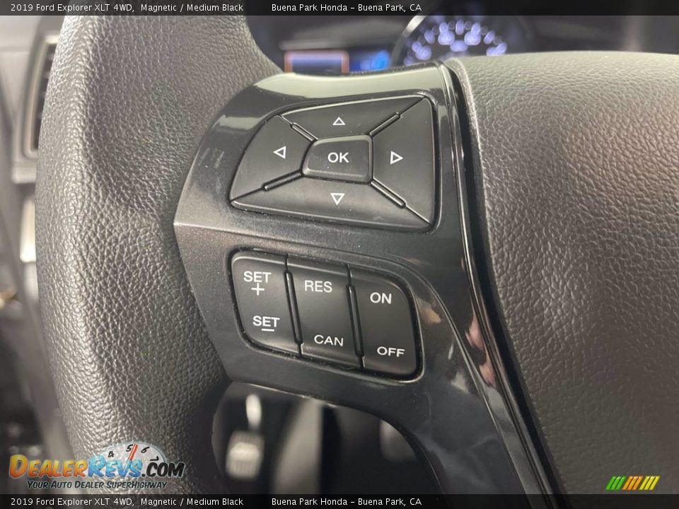 2019 Ford Explorer XLT 4WD Magnetic / Medium Black Photo #14